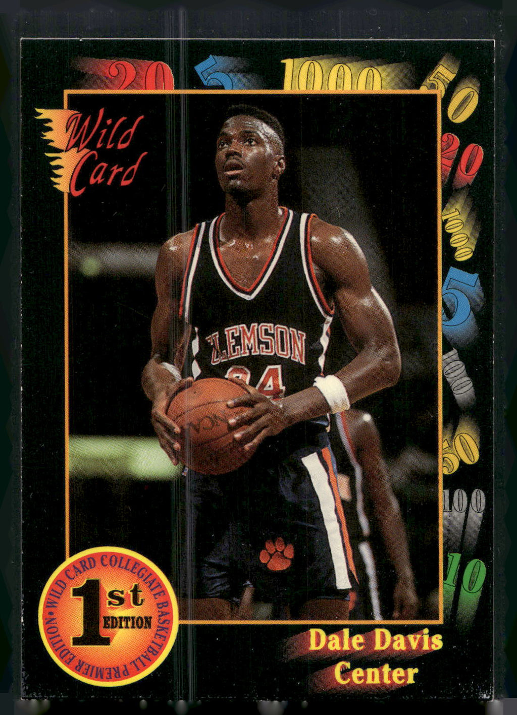 1991-92 Wild Card #14 Dale Davis