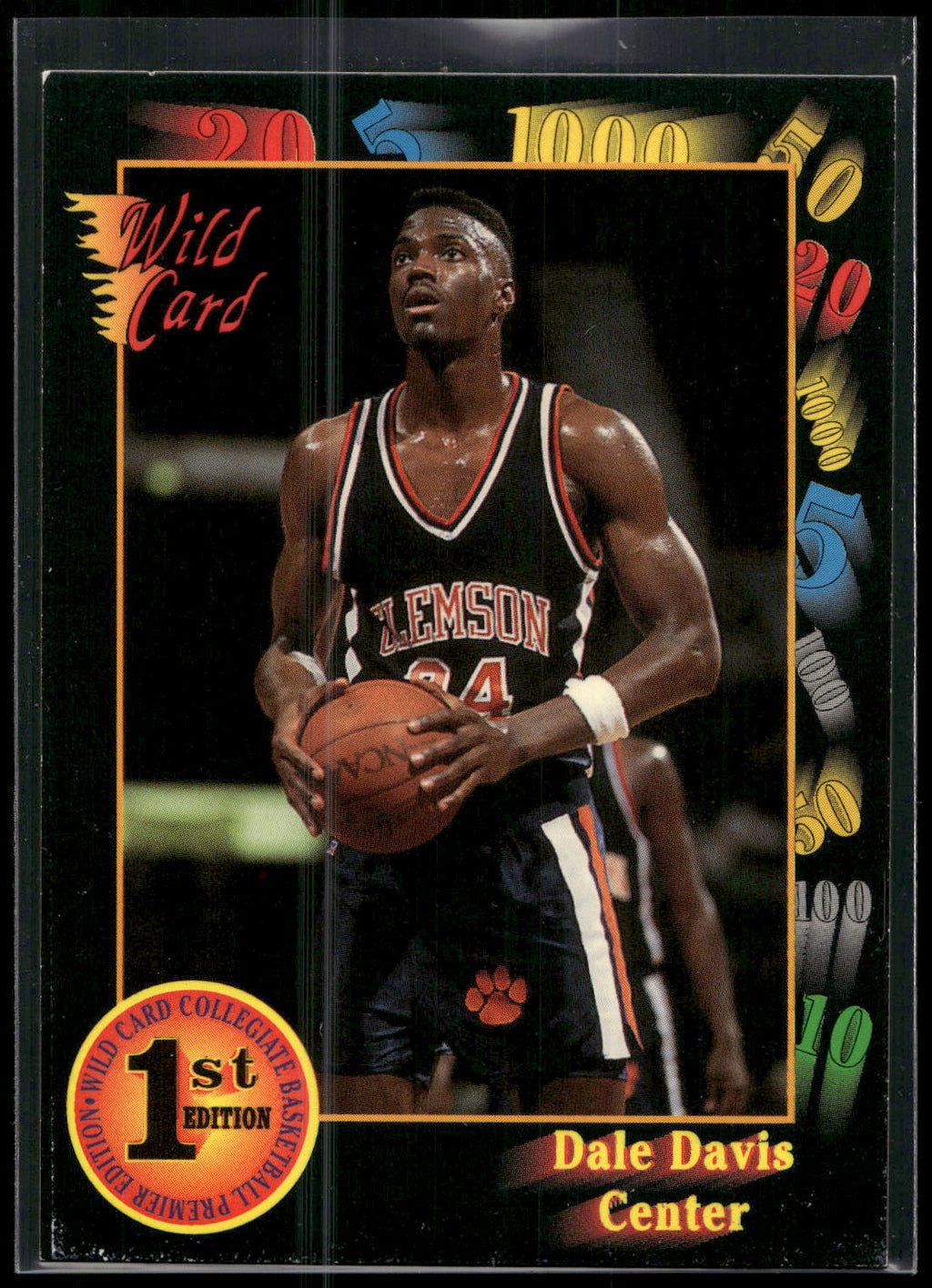 1991-92 Wild Card #14 Dale Davis