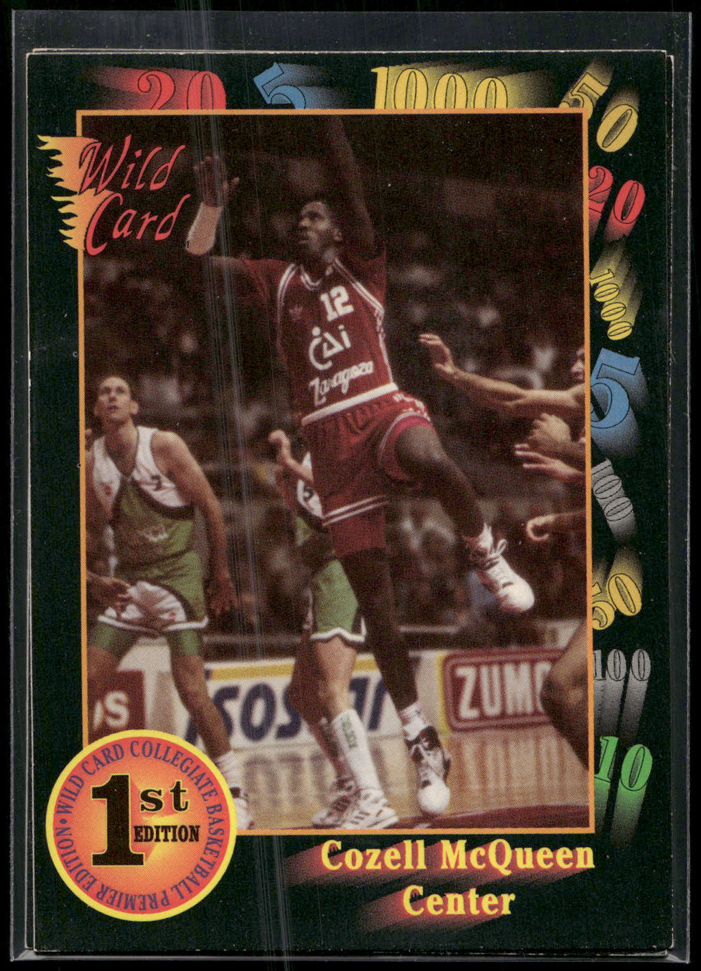 1991-92 Wild Card #11 Cozell McQueen