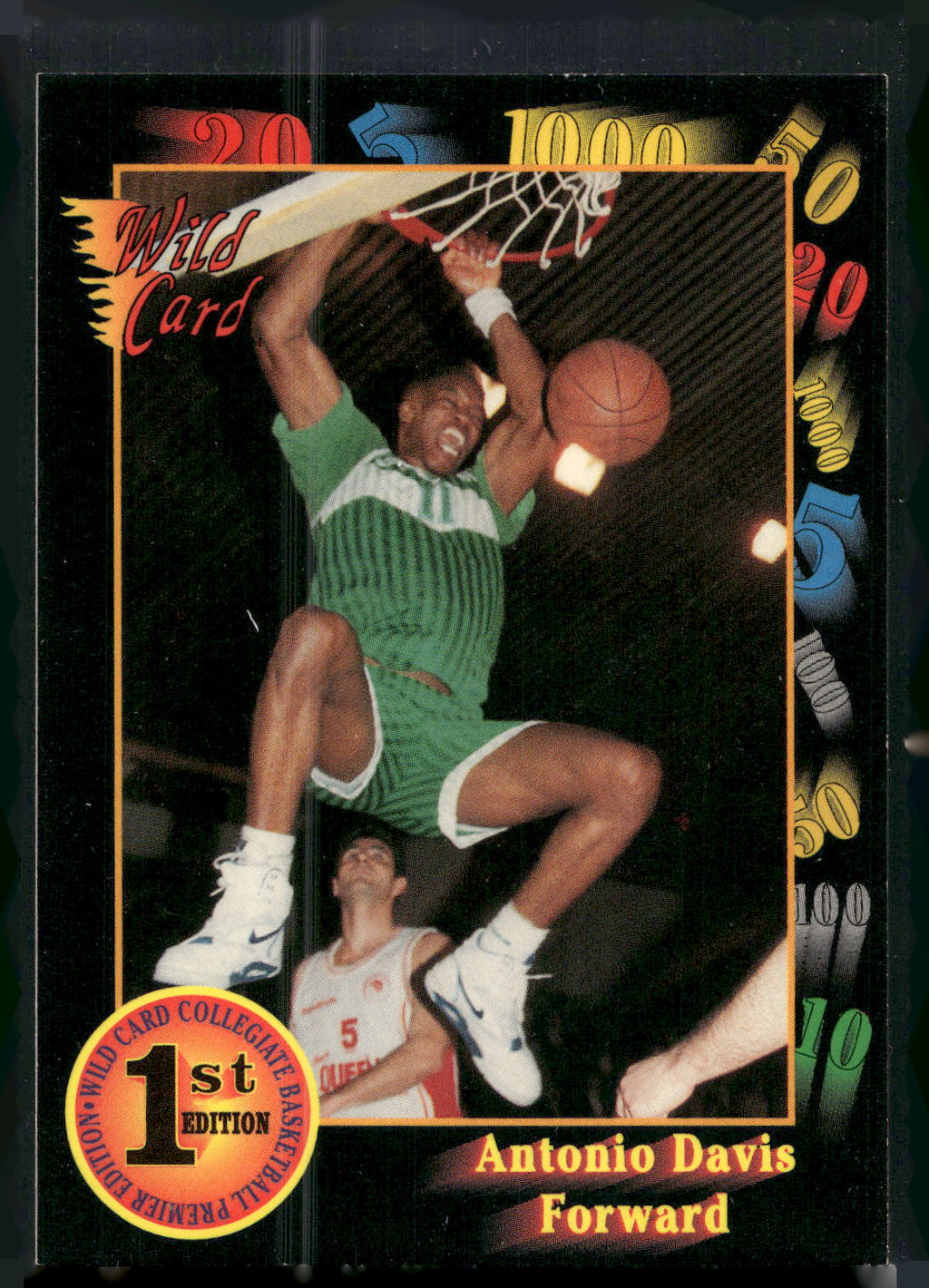 1991-92 Wild Card #36 Antonio Davis