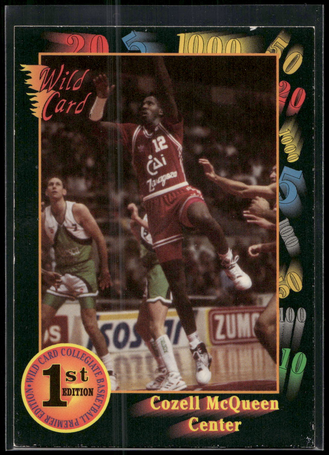 1991-92 Wild Card #11 Cozell McQueen