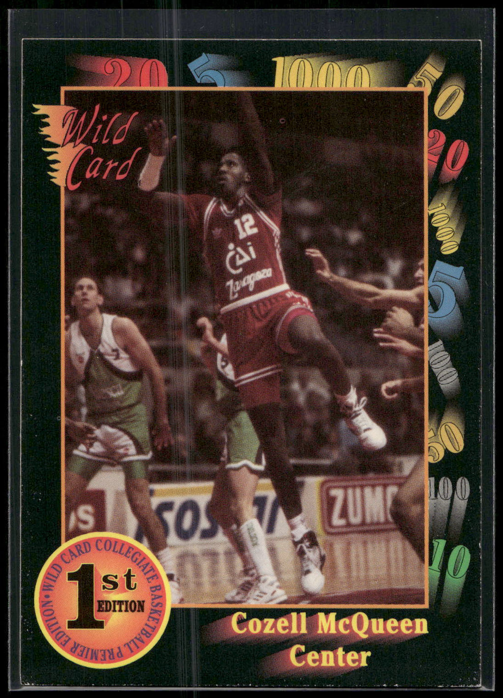 1991-92 Wild Card #11 Cozell McQueen