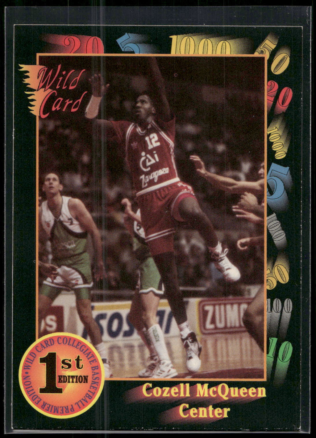 1991-92 Wild Card #11 Cozell McQueen