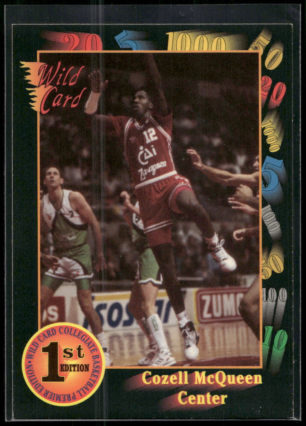 1991-92 Wild Card #11 Cozell McQueen