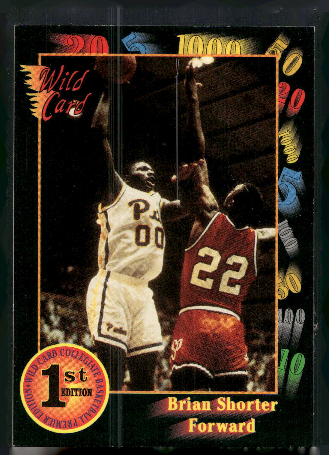 1991-92 Wild Card #34 Brian Shorter