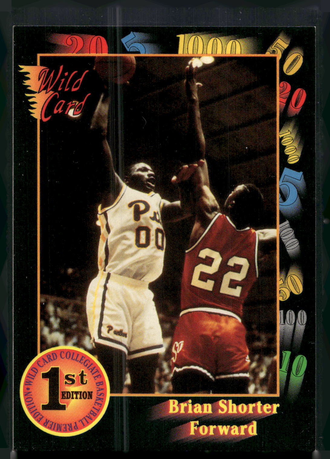 1991-92 Wild Card #34 Brian Shorter
