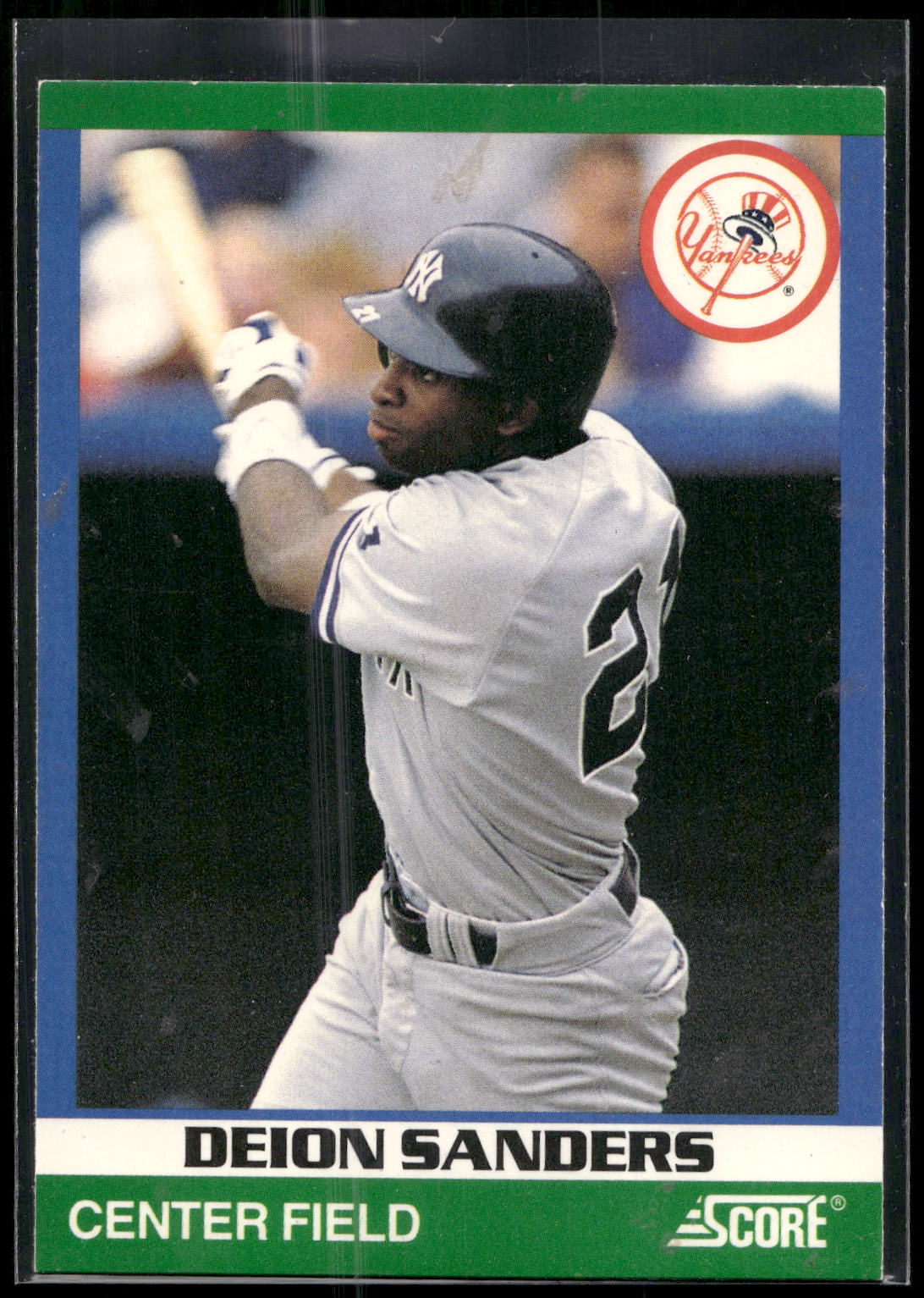 1991 Score 100 Rising Stars #6 Deion Sanders