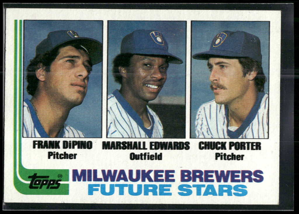 1982 Topps #333 (Frank DiPino / Marshall Edwards / Chuck Porter)