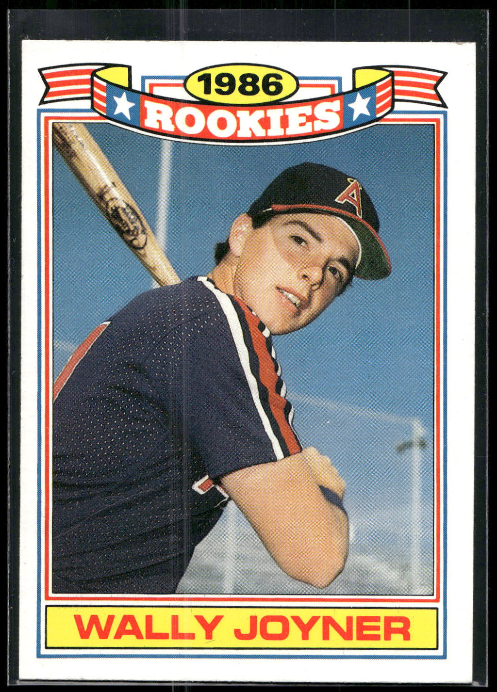 1987 Topps #7 Wally Joyner Glossy Rookies