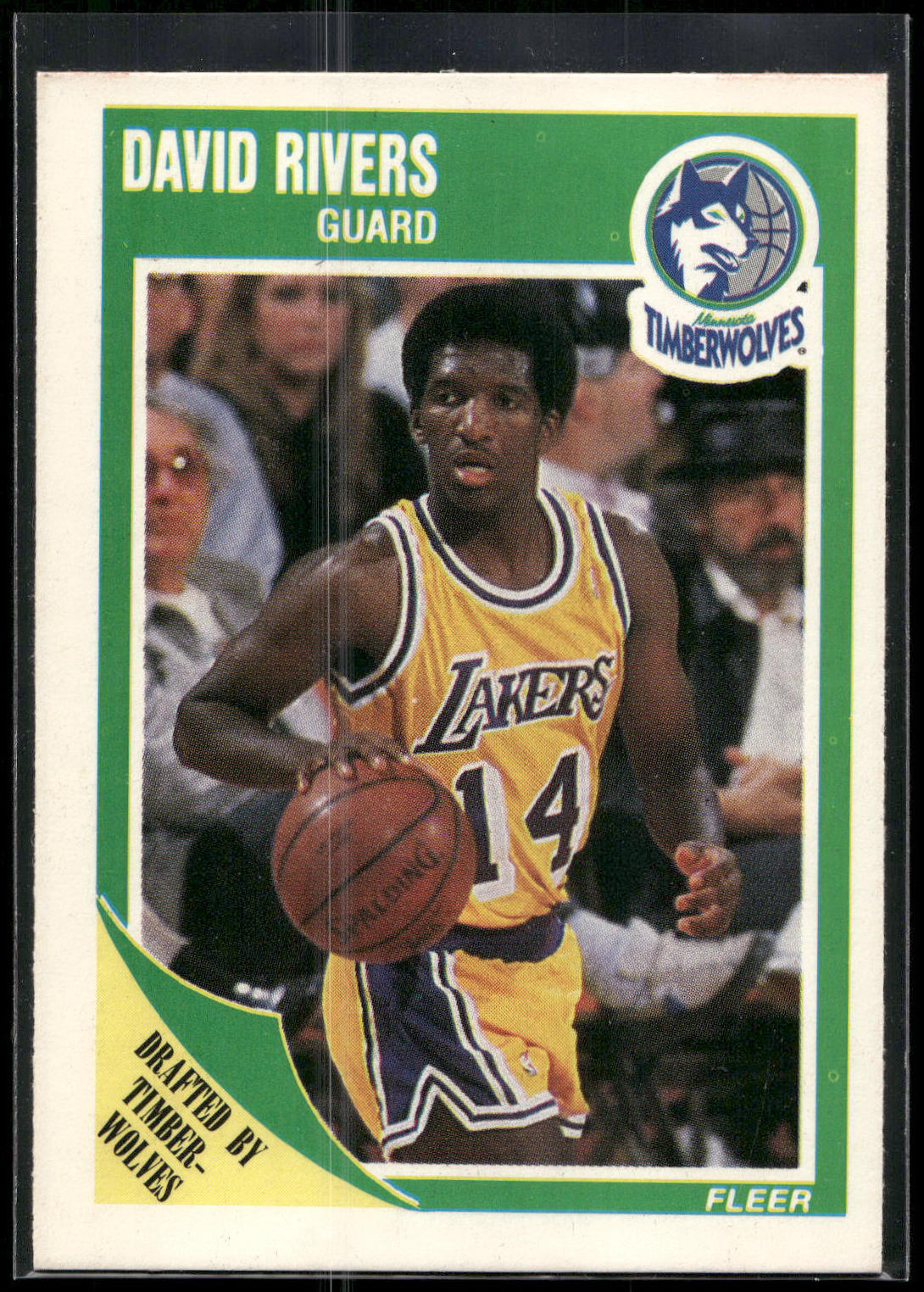 1989-90 Fleer #94 David Rivers