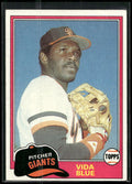 1981 Topps #310 Vida Blue