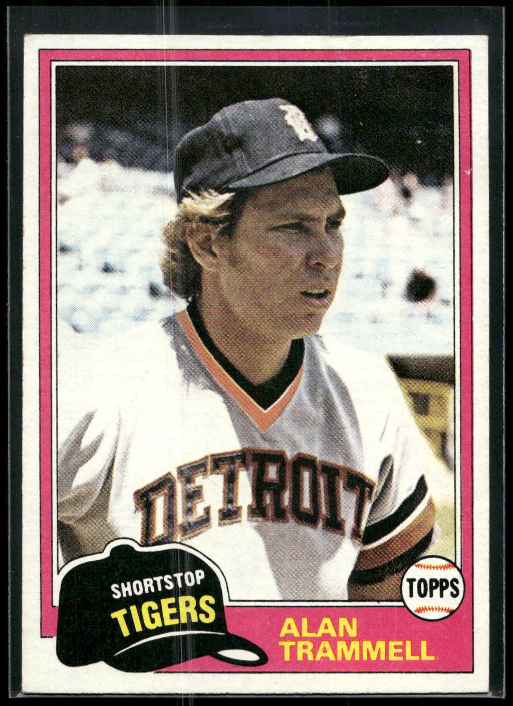 1981 Topps #709 Alan Trammell