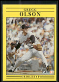 1991 Fleer #486 Gregg Olson
