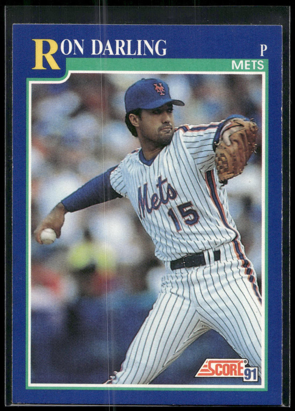 1991 Score #456 Ron Darling