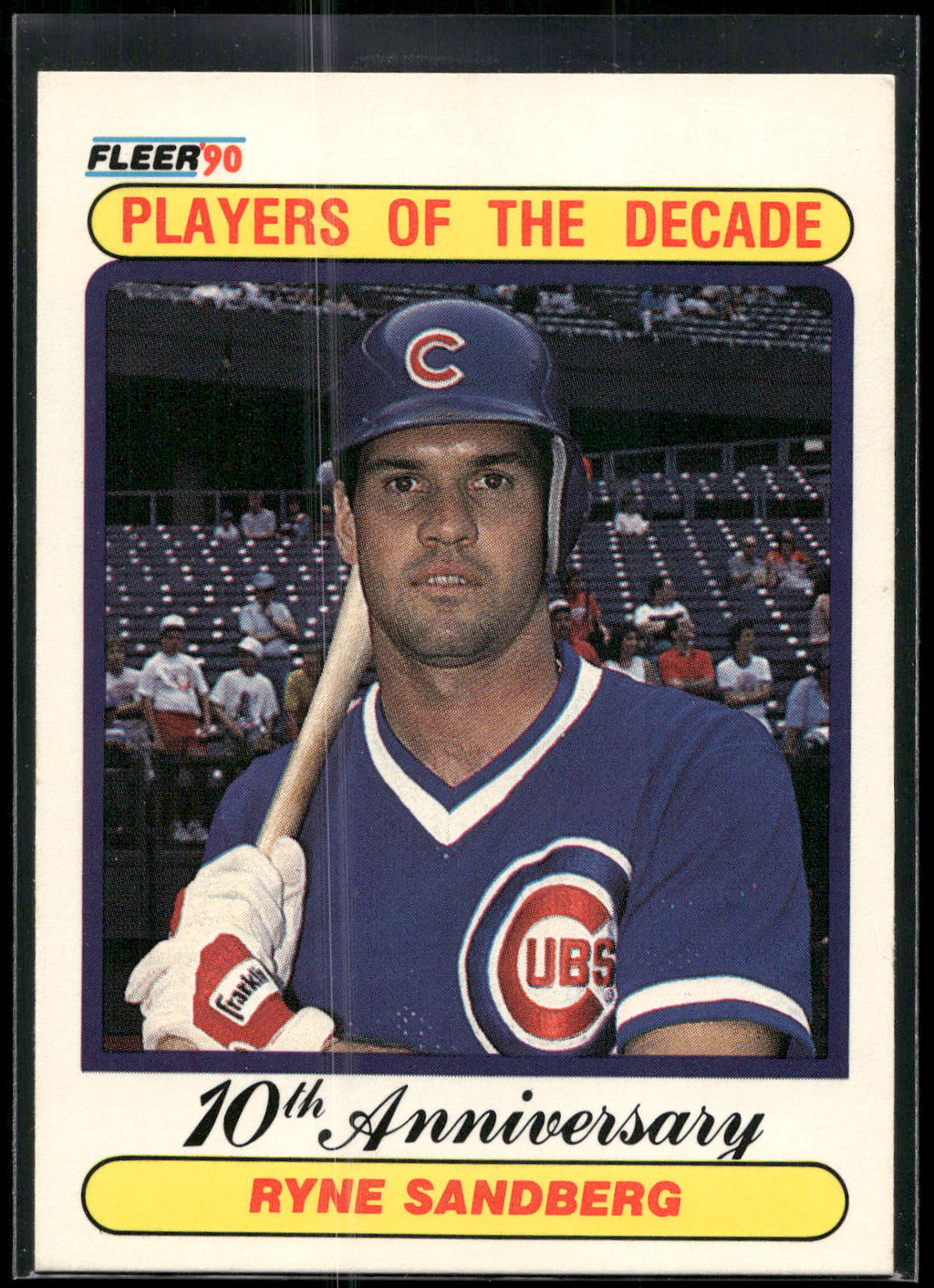 1990 Fleer #625 Ryne Sandberg