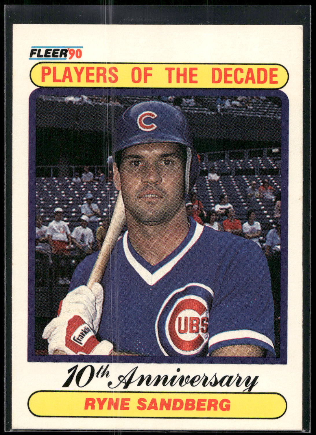 1990 Fleer #625 Ryne Sandberg