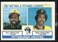 1983 Topps #291 Pirates Leaders / Checklist (Bill Madlock / John Candelaria)