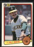 1983 Donruss #575 Billy Martin