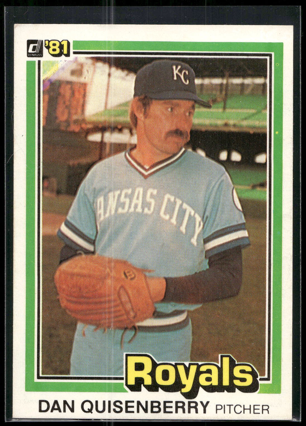1981 Donruss #222 Dan Quisenberry