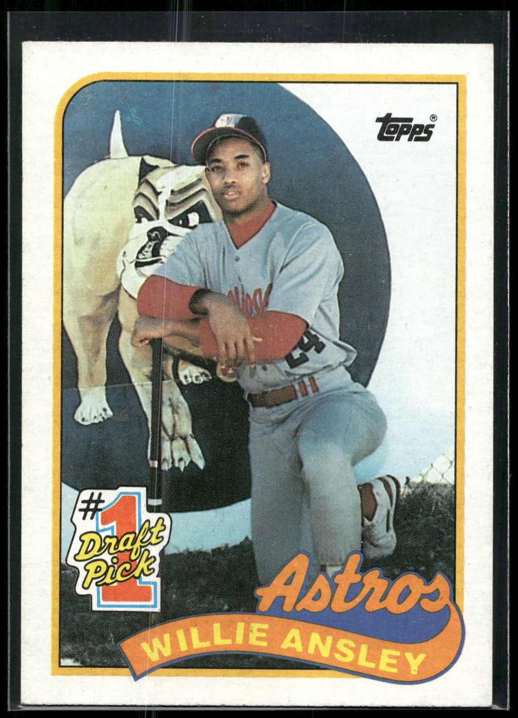 1989 Topps #607 Willie Ansley