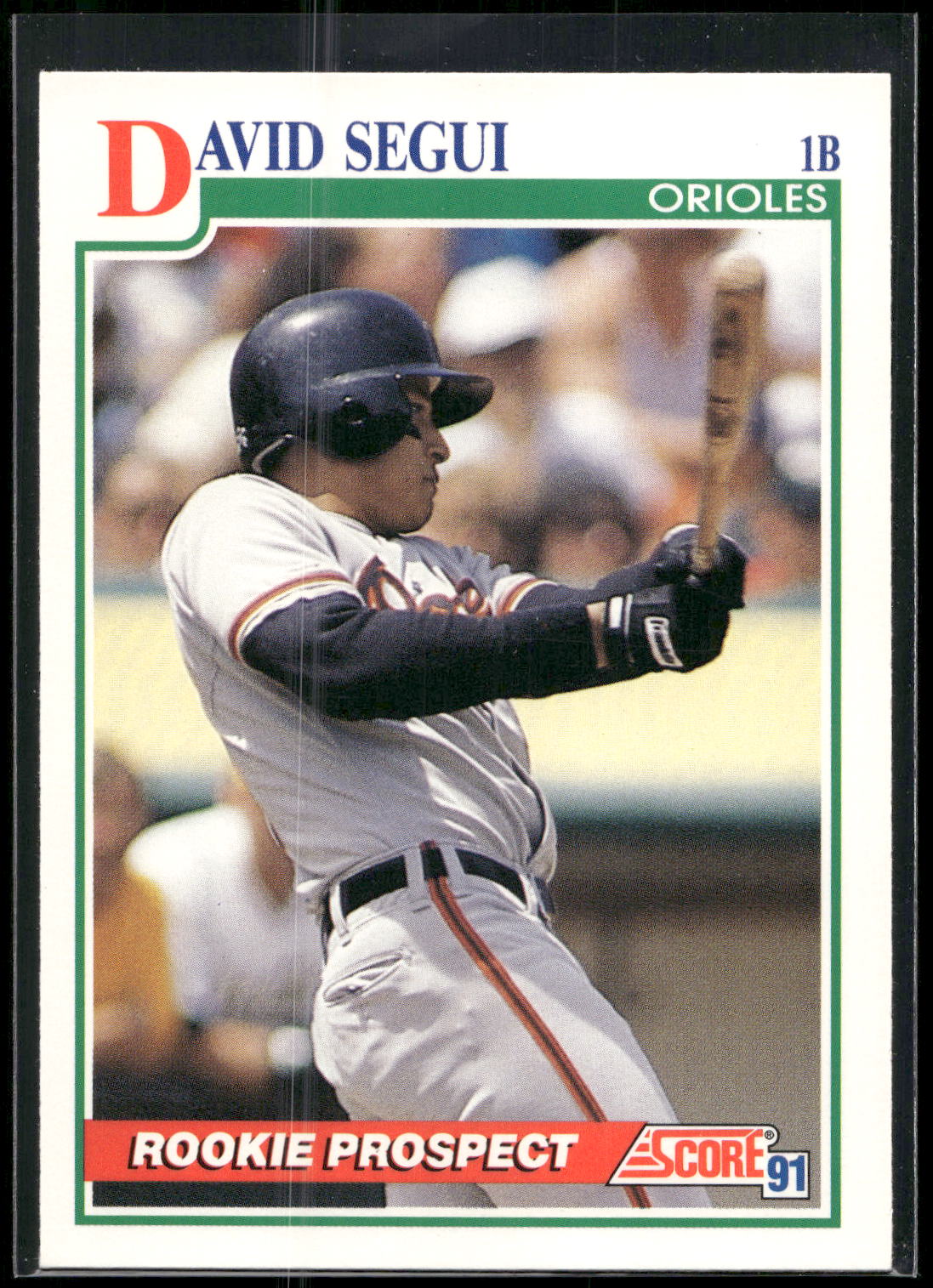 1991 Score #362 David Segui