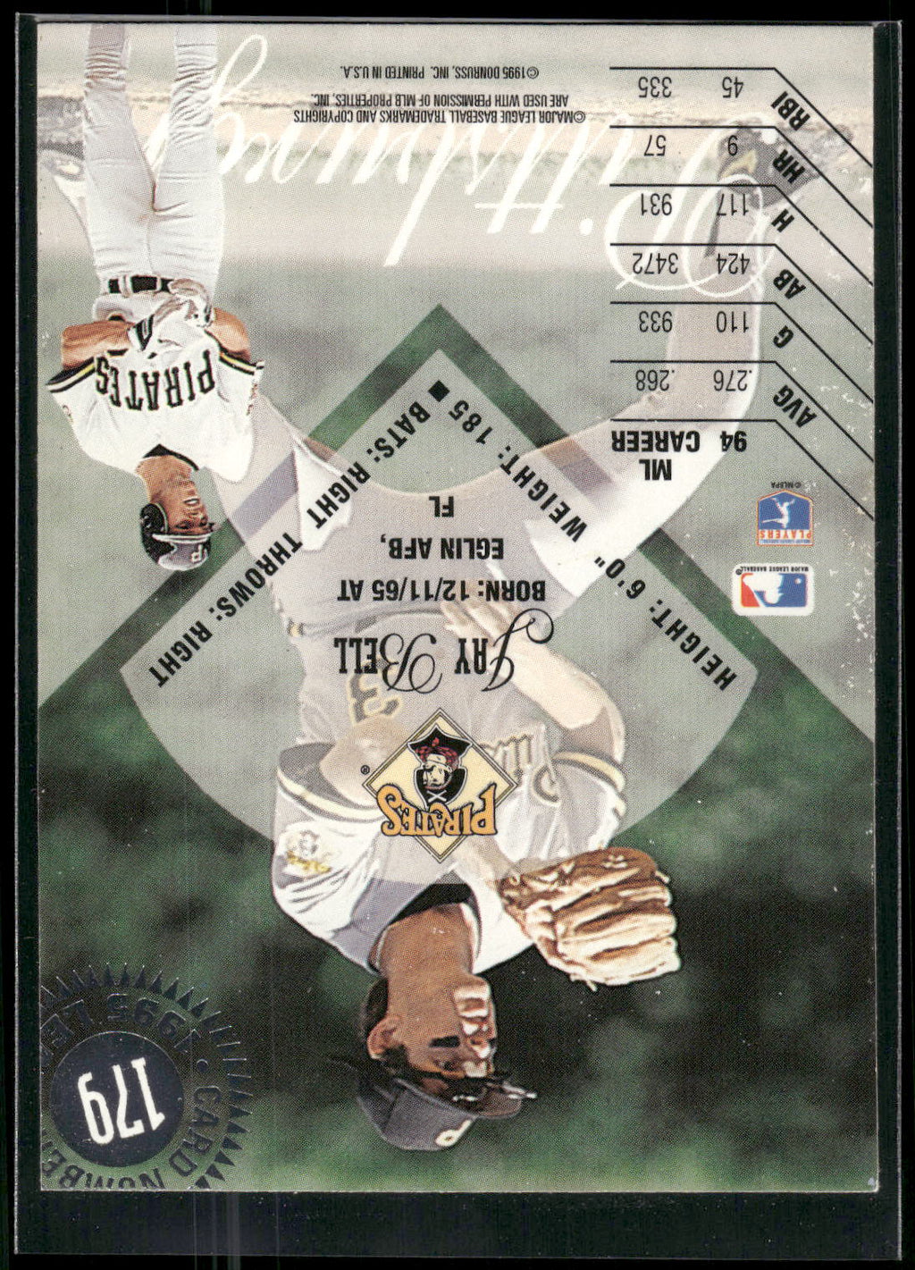 1995 Leaf #179 Jay Bell