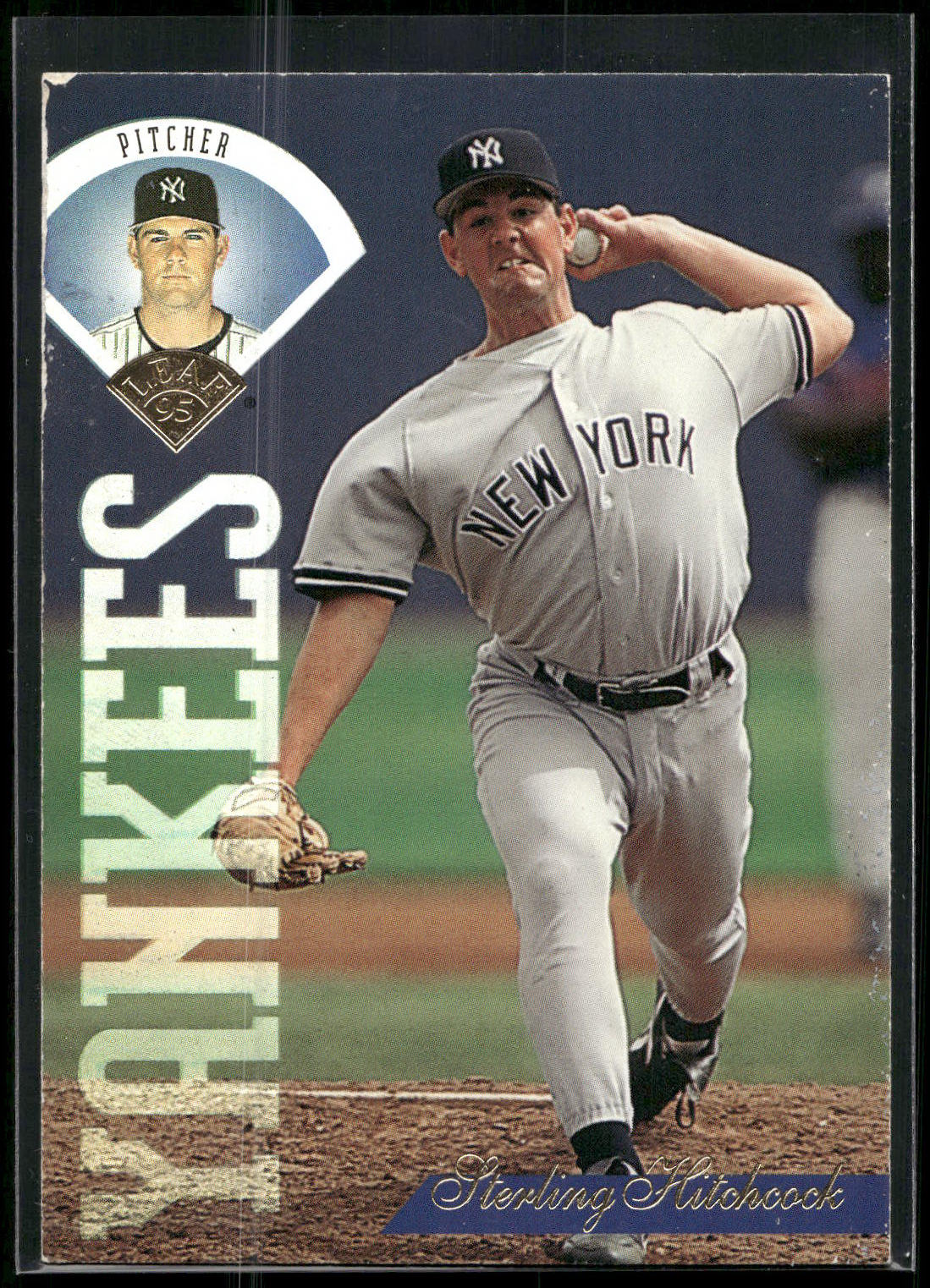 1995 Leaf #59 Sterling Hitchcock