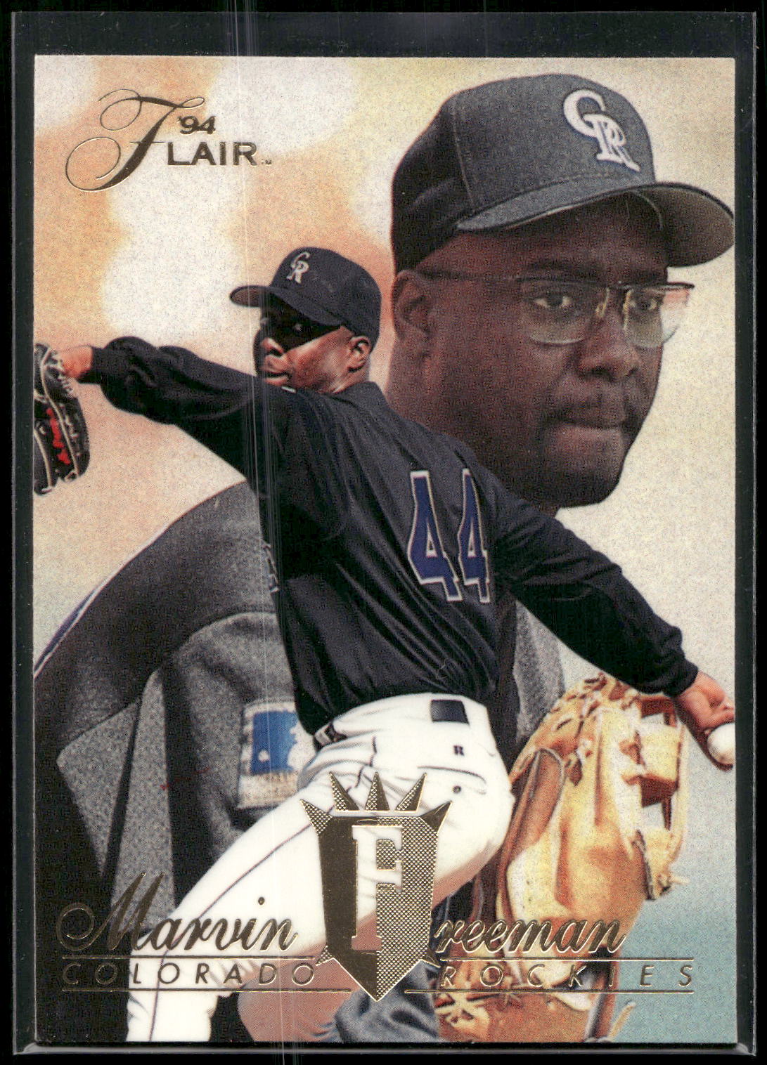 1994 Flair #372 Marvin Freeman
