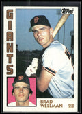 1984 Topps #109 Brad Wellman