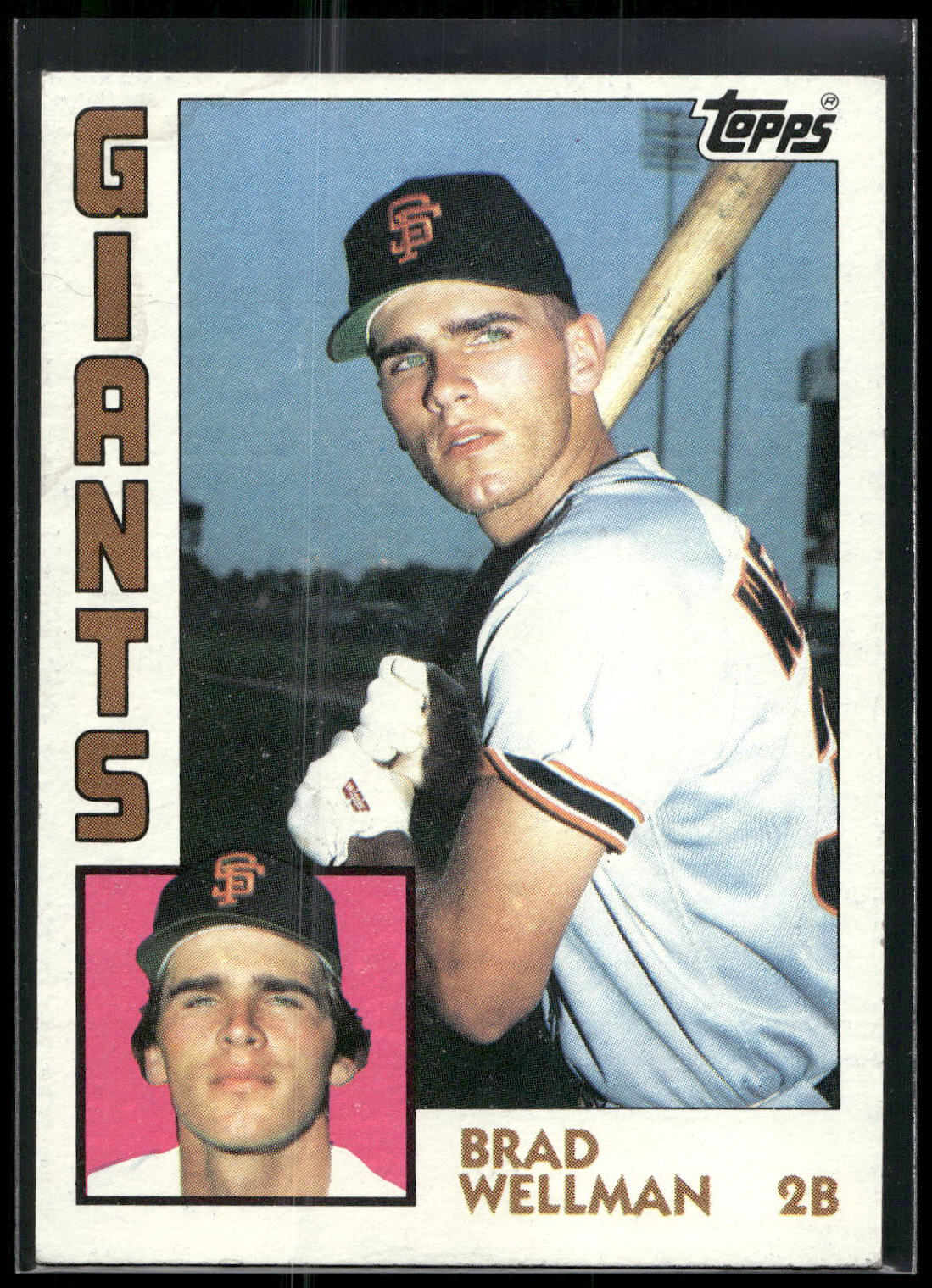 1984 Topps #109 Brad Wellman