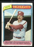1980 Topps #6 Del Unser