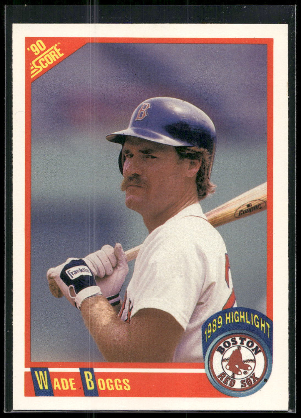 1990 Score #704 Wade Boggs