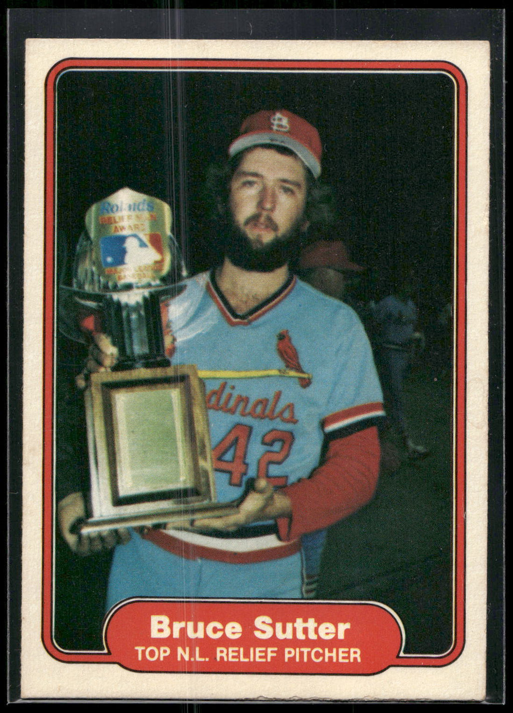 1982 Fleer #631 Bruce Sutter