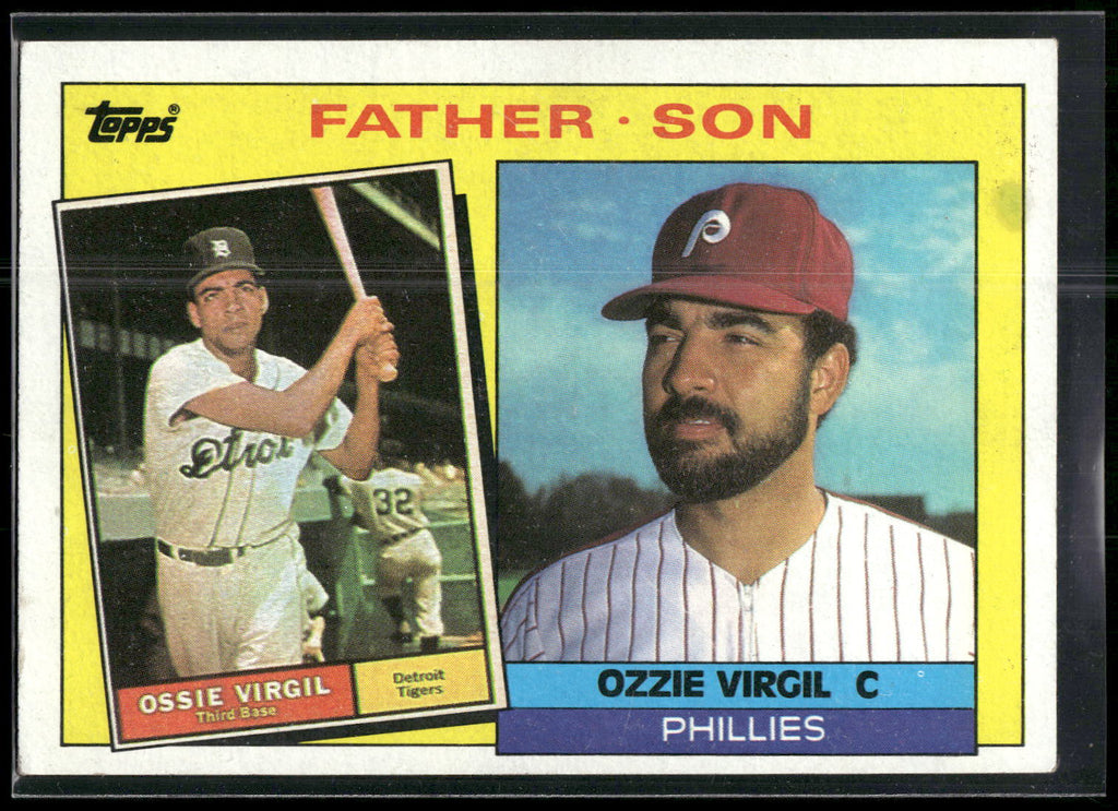 1985 Topps #143 Ossie Virgil / Ozzie Virgil F&amp;S