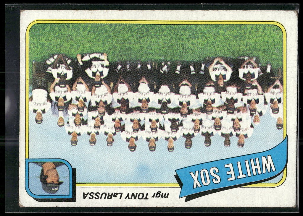 1980 Topps #112 Chicago White Sox / Tony LaRussa