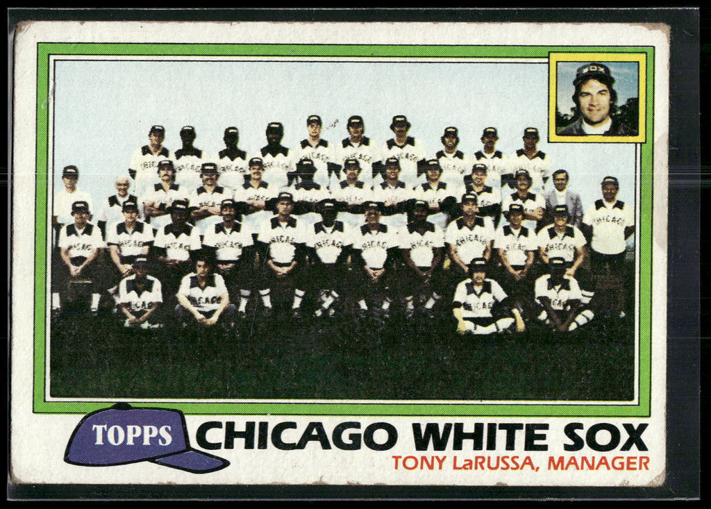 1981 Topps #664 Chicago White Sox / Tony LaRussa
