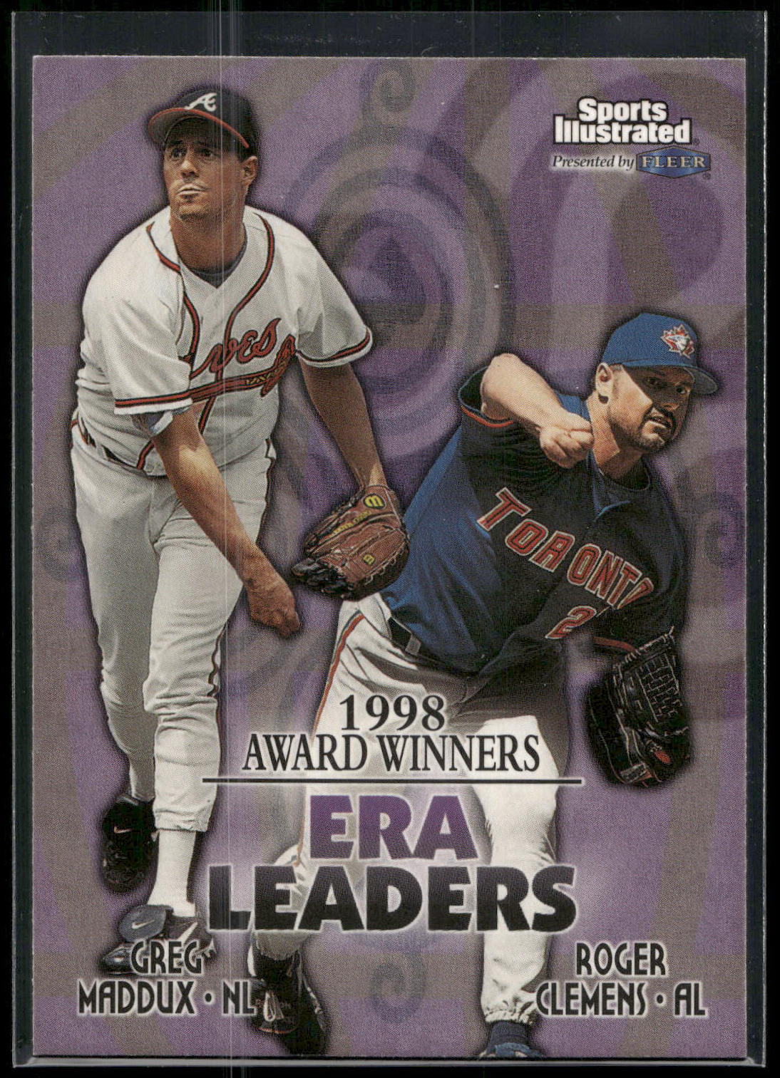 1999 Sports Illustrated #16 ERA Leaders (Greg Maddux / Roger Clemens)