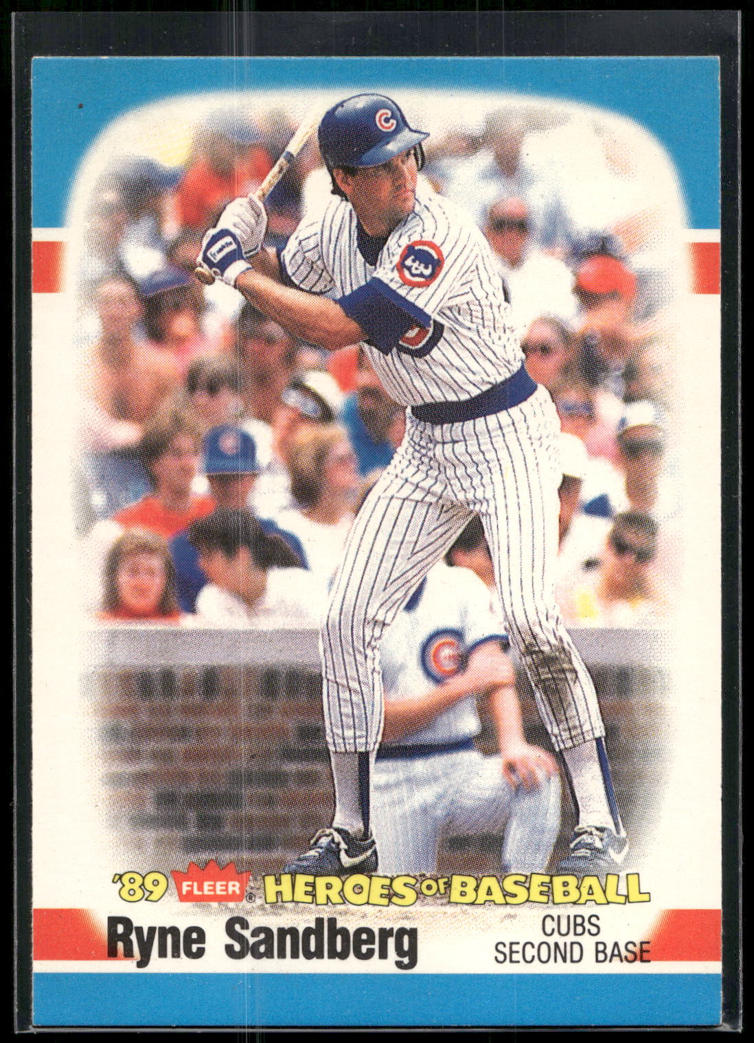 1989 Fleer Heroes of Baseball #35 Ryne Sandberg