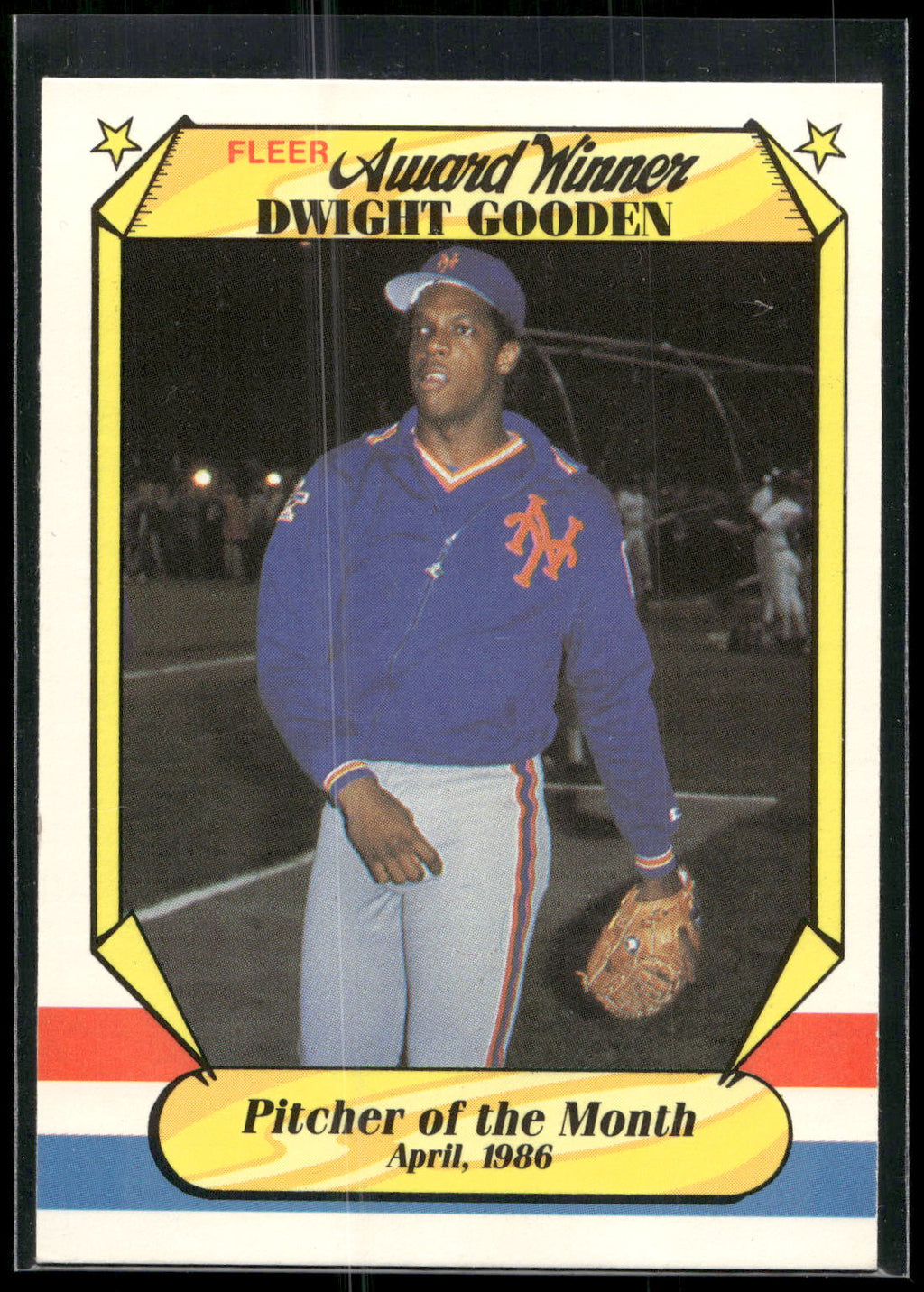 1987 Fleer Award Winners #15 Dwight Gooden