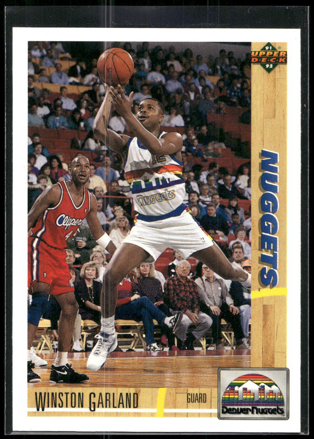1991-92 Upper Deck #486 Winston Garland