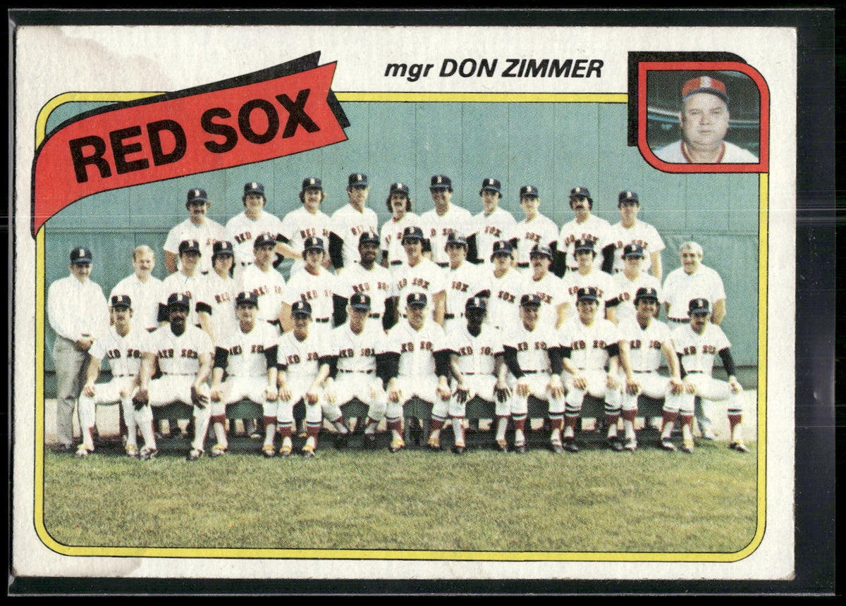 1980 Topps #689 Boston Red Sox / Don Zimmer