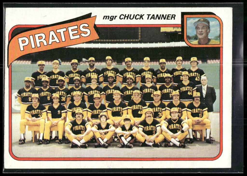 1980 Topps #551 Pittsburgh Pirates / Chuck Tanner