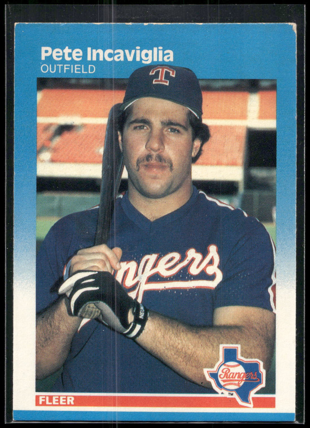1987 Fleer #128 Pete Incaviglia