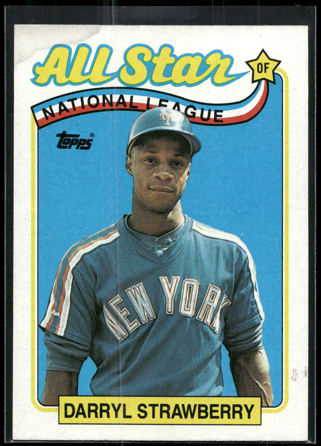 1989 Topps #390 Darryl Strawberry