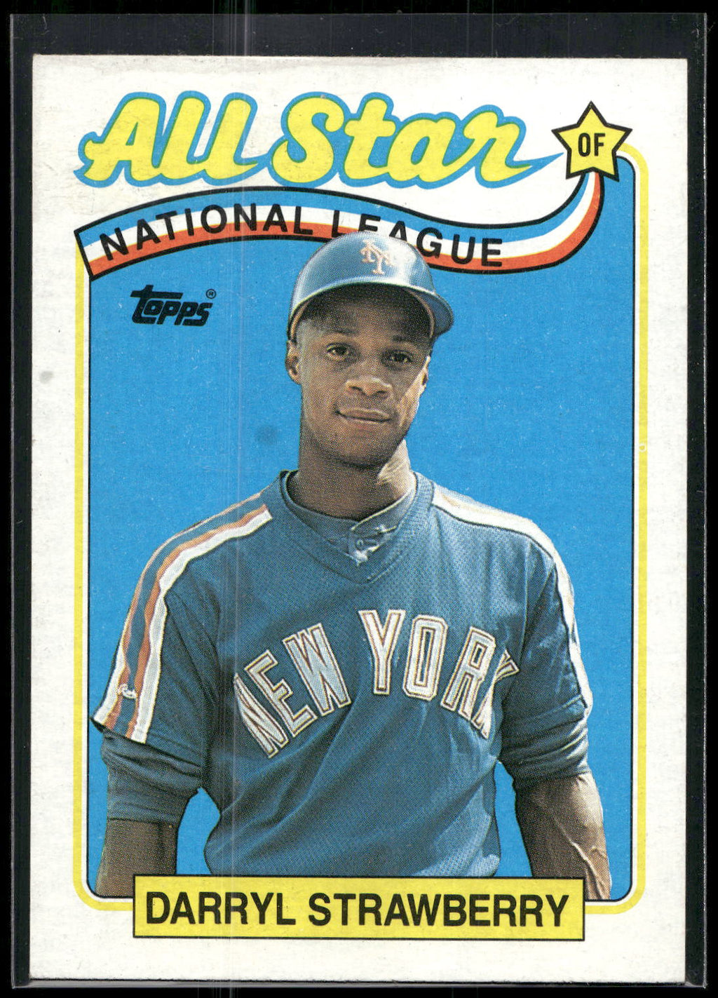 1989 Topps #390 Darryl Strawberry