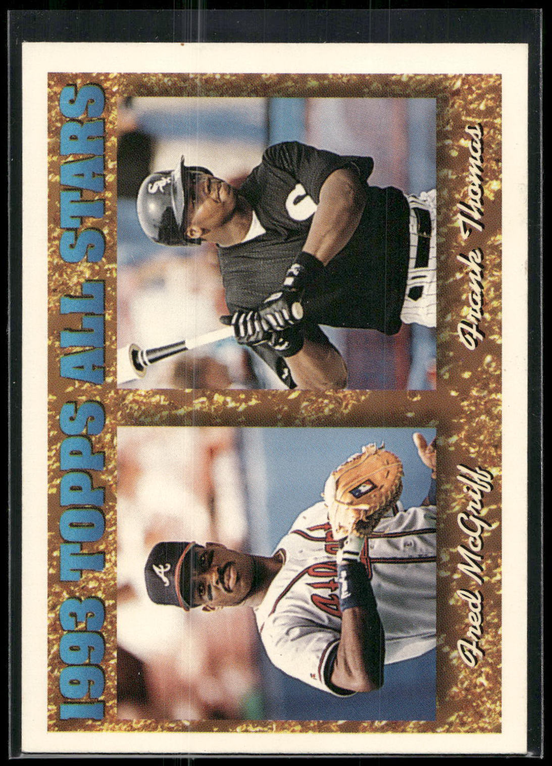 1994 Topps #384 Fred McGriff / Frank Thomas