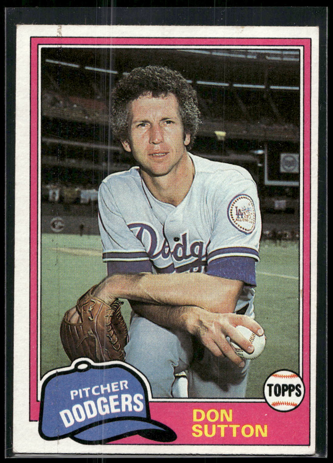1981 Topps #605 Don Sutton