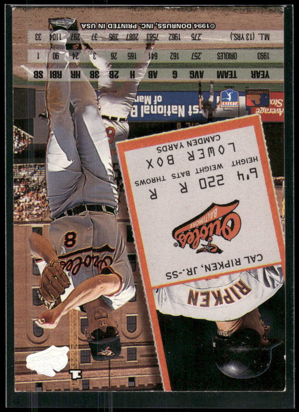 1994 Leaf #1 Cal Ripken, Jr.