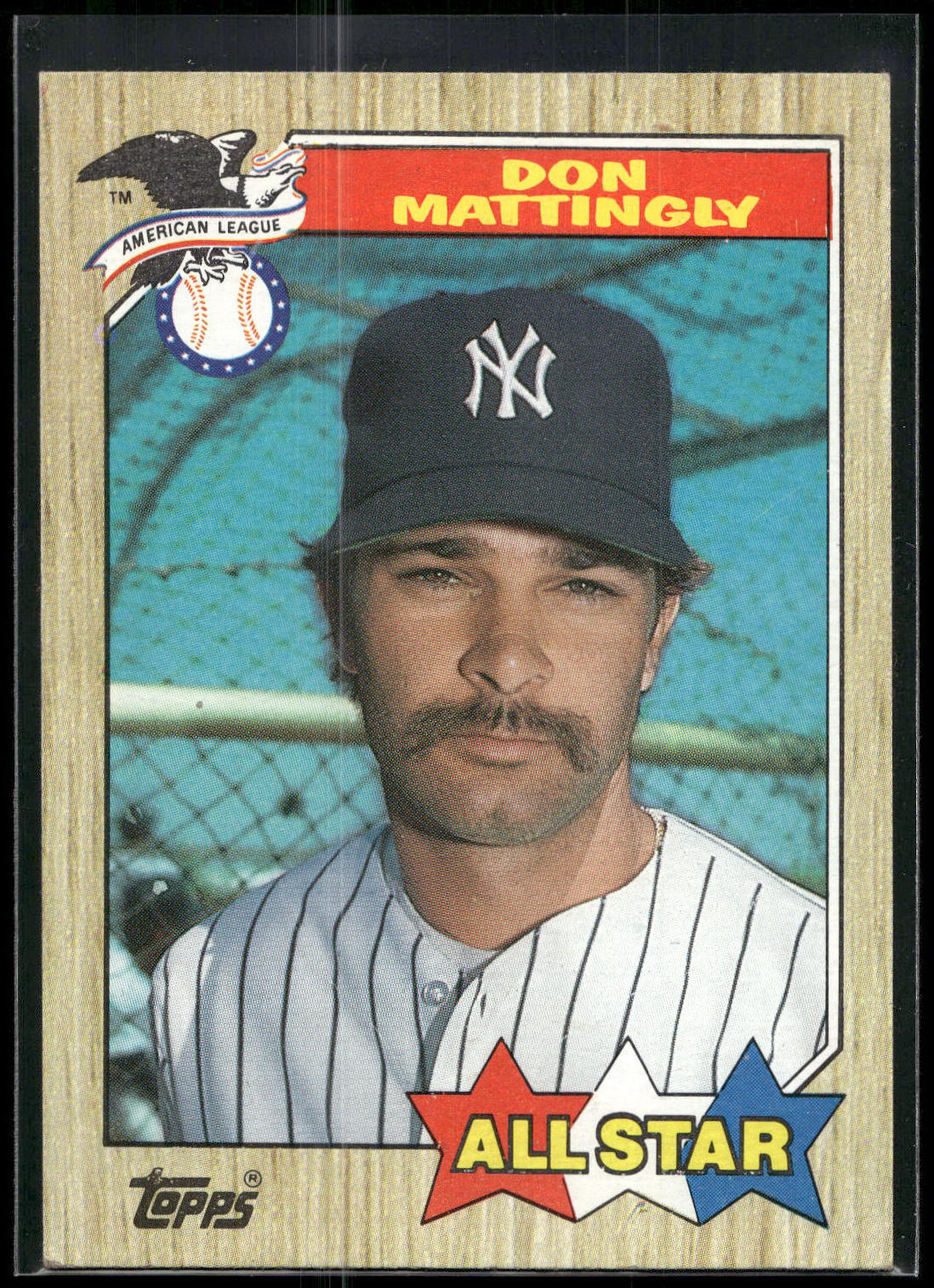 1987 Topps #606a Don Mattingly