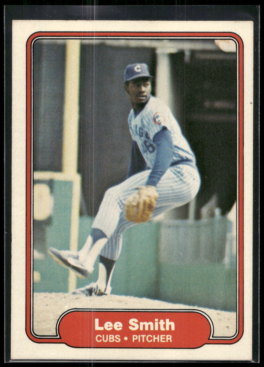 1982 Fleer #603b Lee Smith